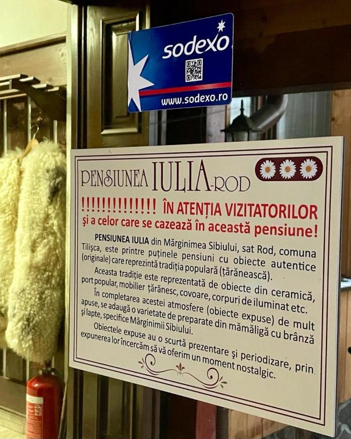 Pensiunea Iulia Rod Εξωτερικό φωτογραφία